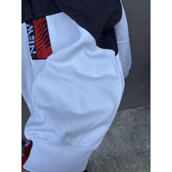 Vintage 90s New Balance Hong Kong Jacket 1/4 Zip Size XL White - Picture 11 of 16